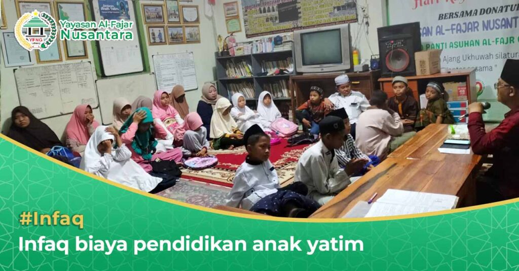 Infaq Pendidikan Anak Yatim