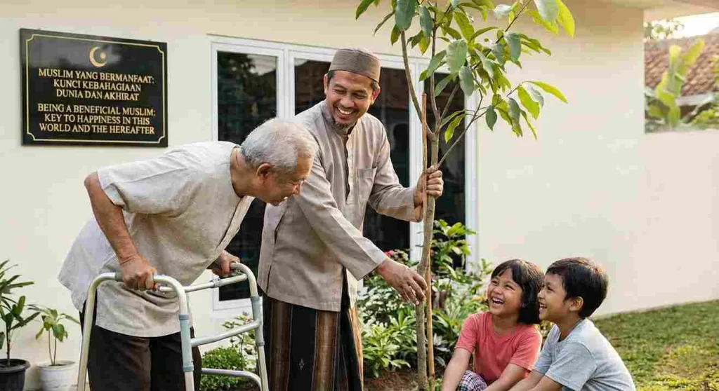 Menjadi Muslim yang Bermanfaat Kunci Kebahagiaan Dunia dan Akhirat Yayasan Al-Fajar Gresik