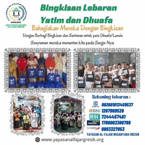 Berbagi Bingkisan Lebaran Yatim Dhuafa Raih Berkah Ramadhan