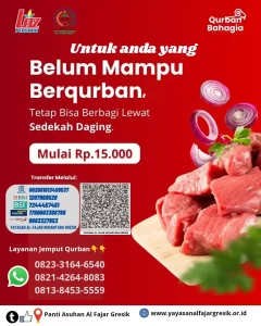 Belum Mampu Qurban Coba Sedekah Daging Gresik Mulai 15 Ribu