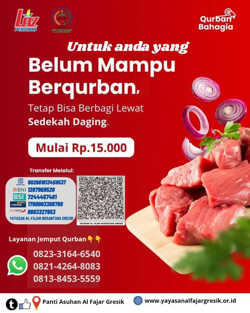 Belum Mampu Qurban Coba Sedekah Daging Gresik Mulai 15 Ribu
