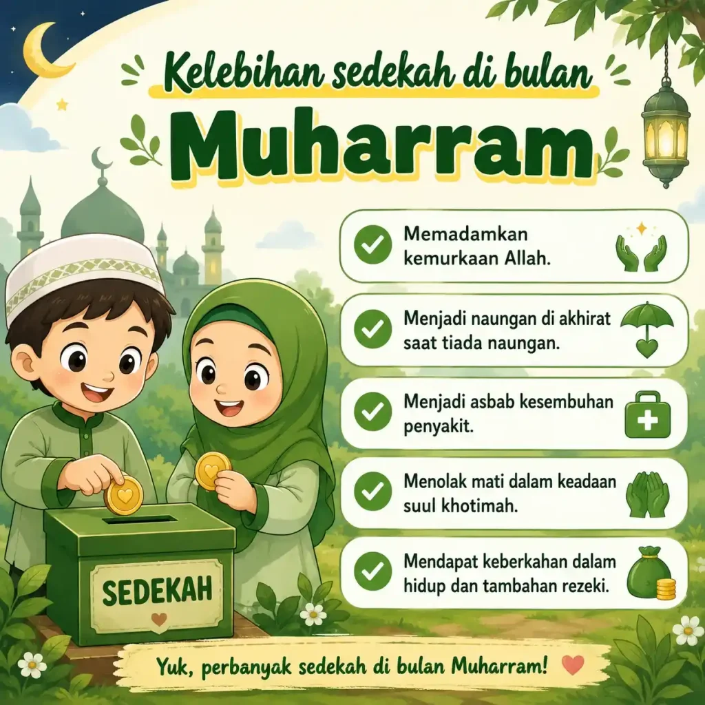 5 Kelebihan Sedekah di Bulan Muharram 1448 H yang Wajib Tahu